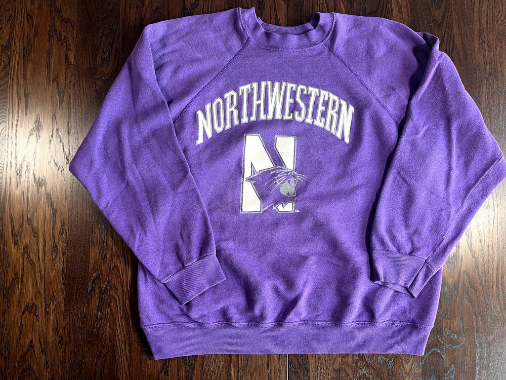 Northwestern University Vintage Crewneck Sweatshirt Size M/L